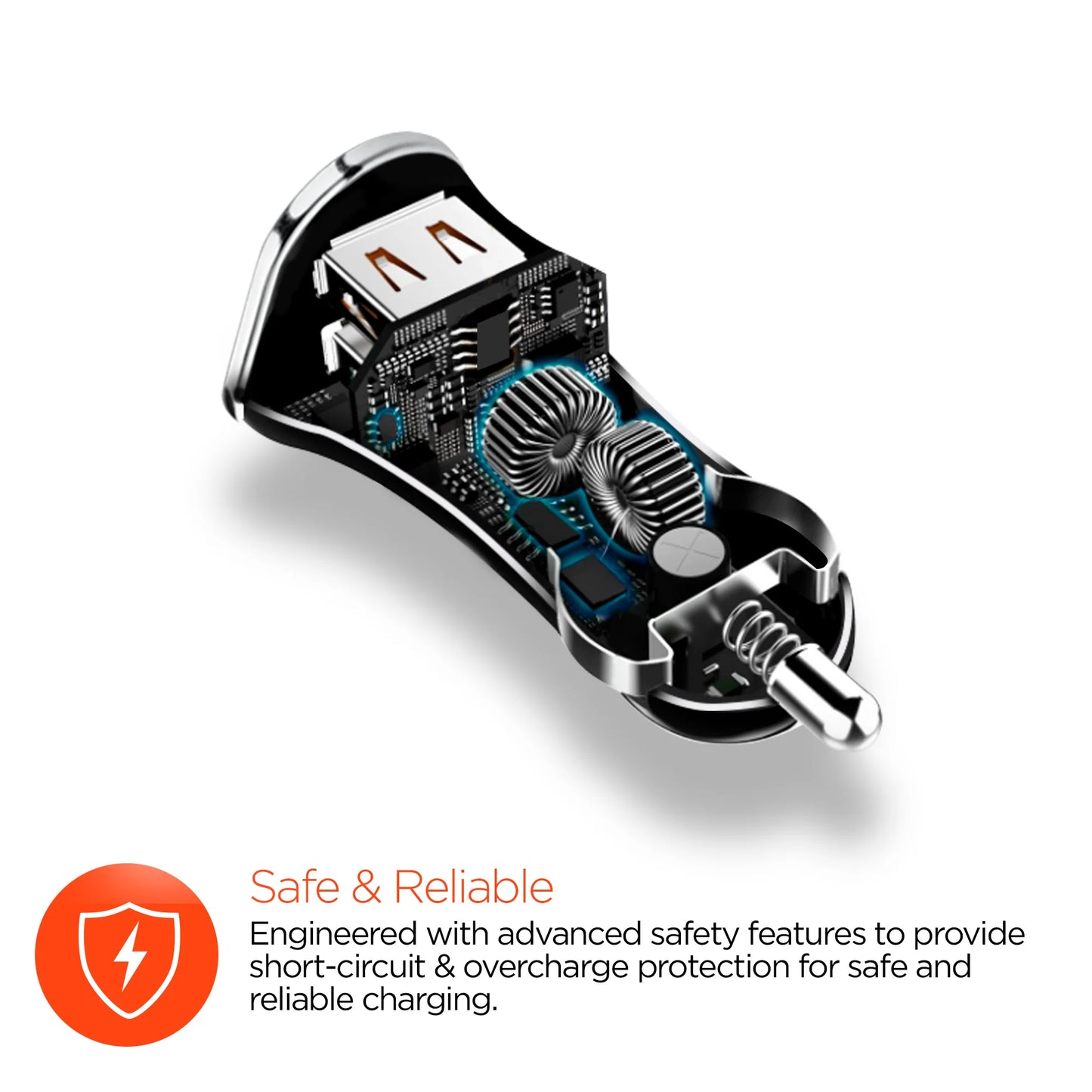 Hypergear Hi-Power Dual USB 3.4A Car Charger