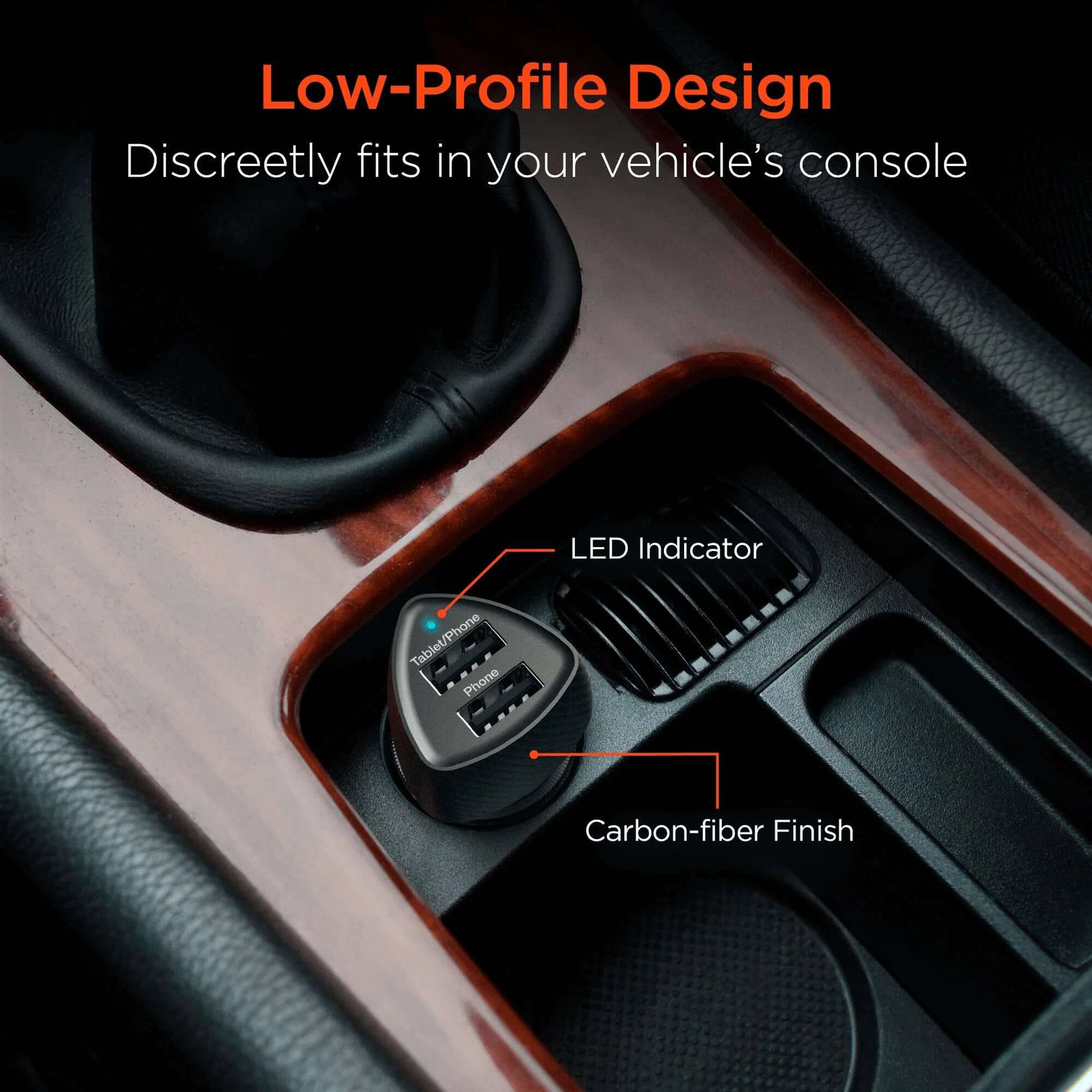 Hypergear Speedboost 12W USB + 5W USB Car Charger