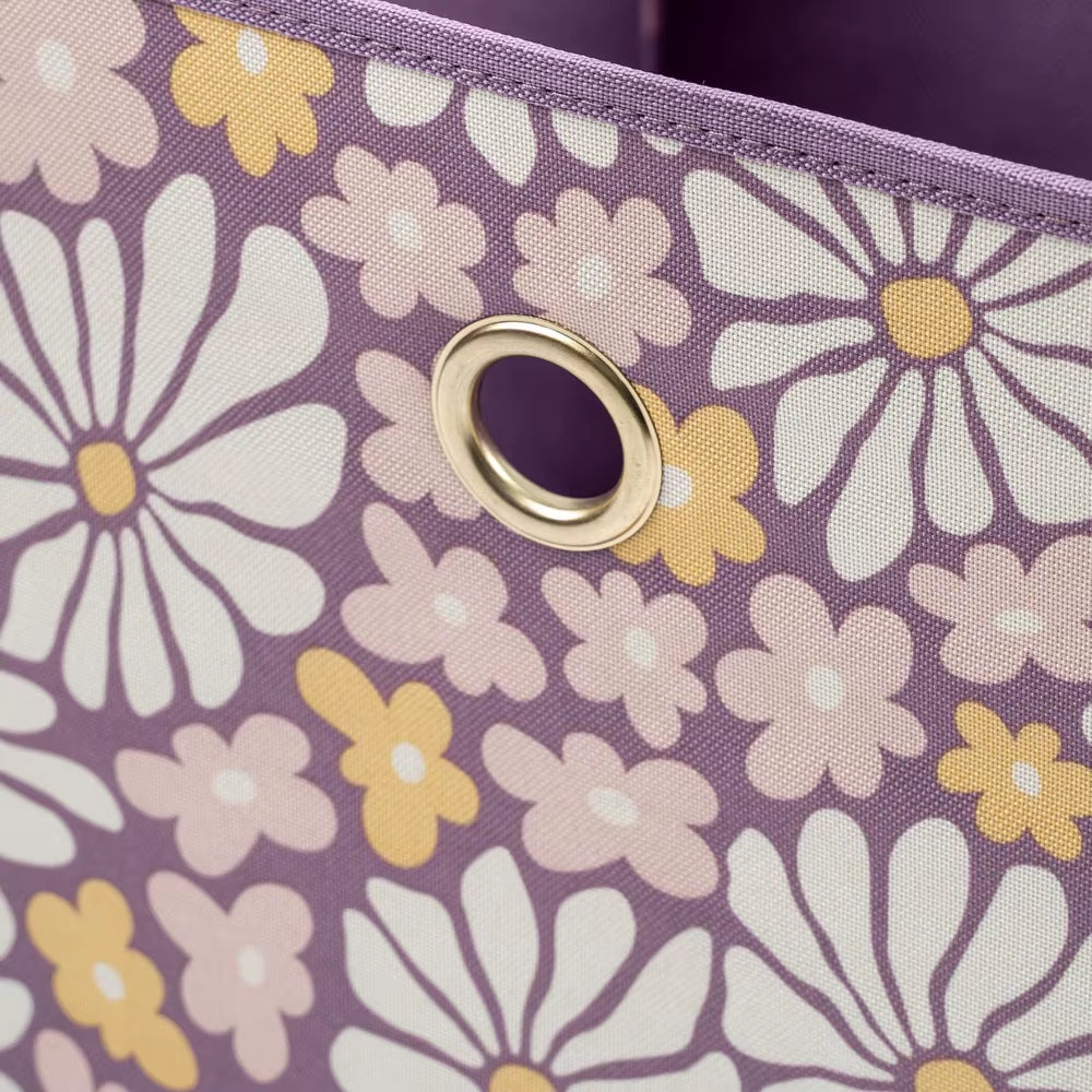 Collapsible Fabric Storage Bins 4 Pack Square Bins Home Organization Durable Polyester Ideal Closet Bedroom Living Room Toy