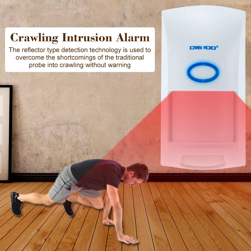 Auto PIR Sensor Dual Infrared IR Wireless Motion Detector 433Mhz RF Sensor Smart Home Automation Safety Alarm System