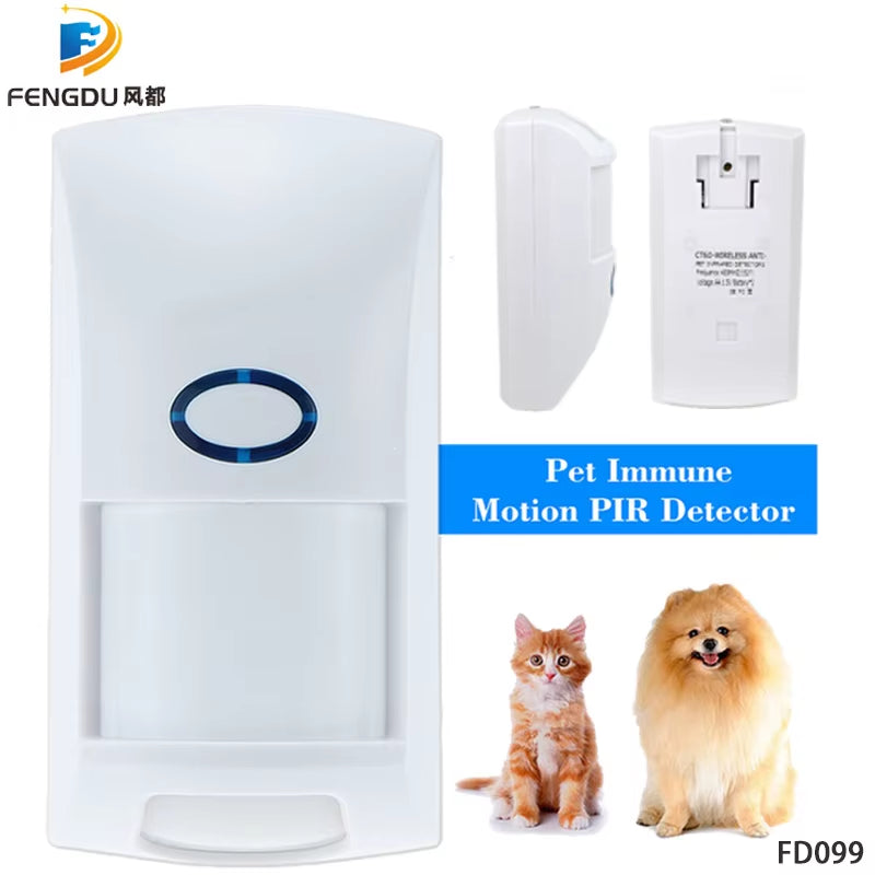 Auto PIR Sensor Dual Infrared IR Wireless Motion Detector 433Mhz RF Sensor Smart Home Automation Safety Alarm System