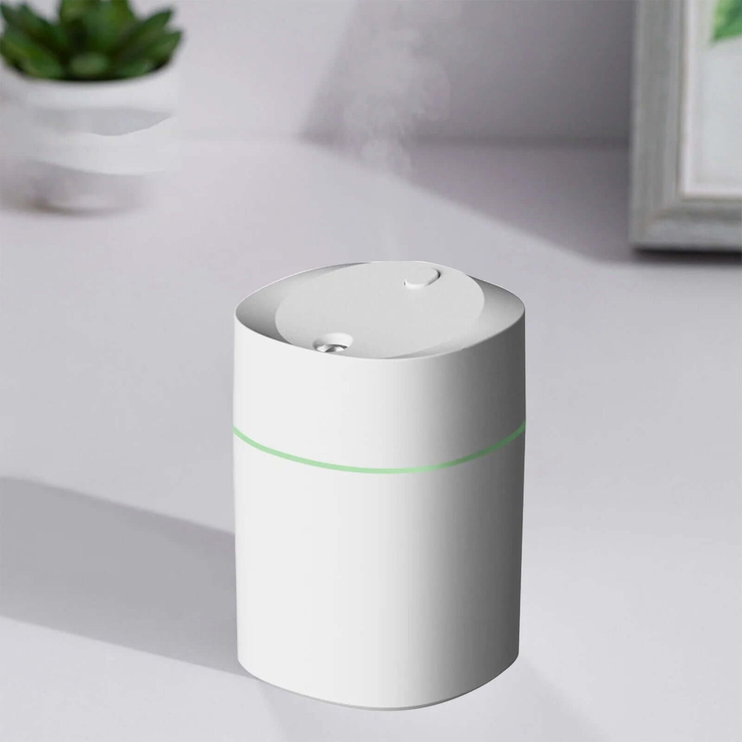 2023 Promotion on Sale, Portable Desk Humidifier, Cool Mist Humidifier, Small Humidifier for Home Bedroom Office, Plants, Colorful Night Light Function