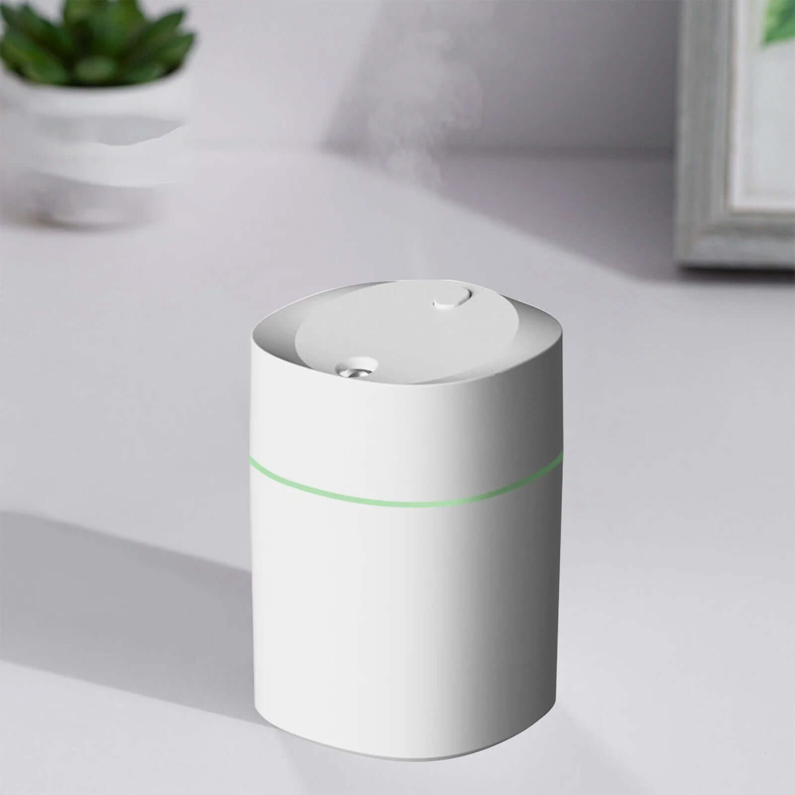 2023 Promotion on Sale, Portable Desk Humidifier, Cool Mist Humidifier, Small Humidifier for Home Bedroom Office, Plants, Colorful Night Light Function