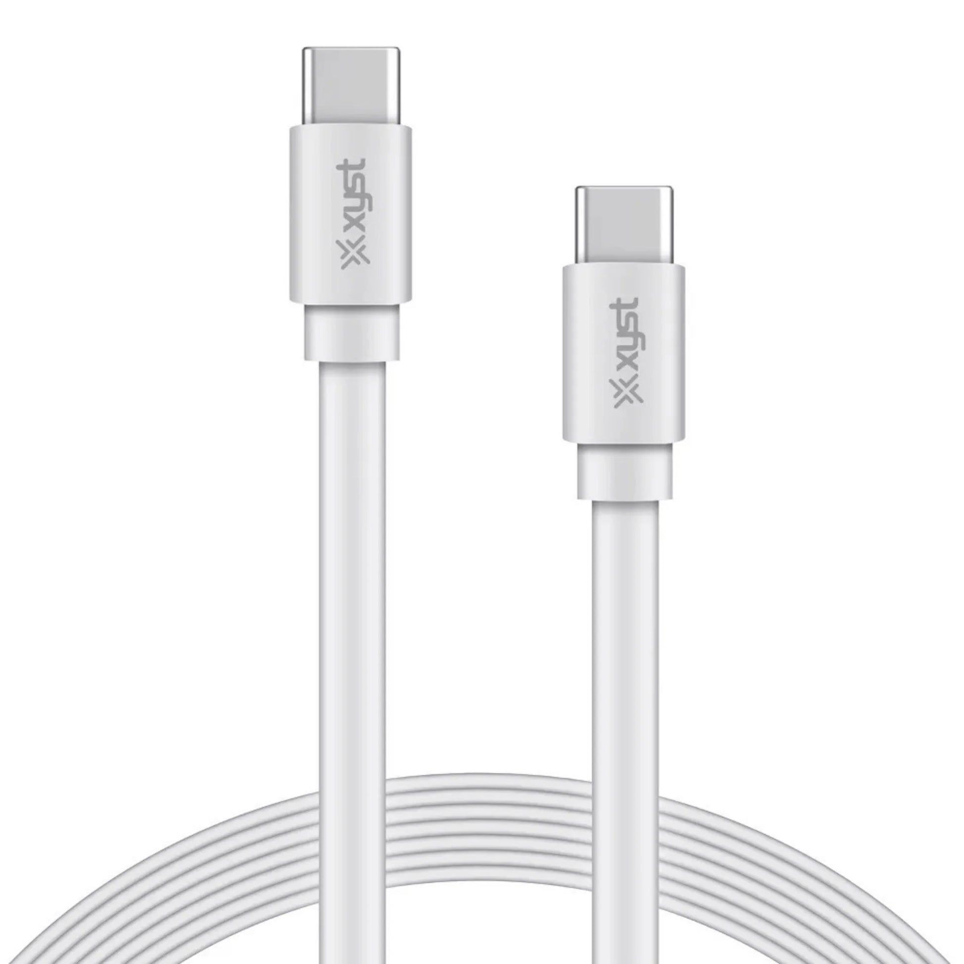 Xyst Flat USB-C to USB-C Charge and Sync Cable 4Ft