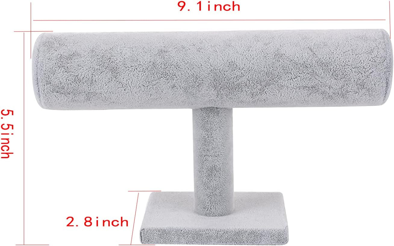 Necklace Jewelry Display Jewelry Stand Hovering T-Bar Bracelet Holder for Home Organization