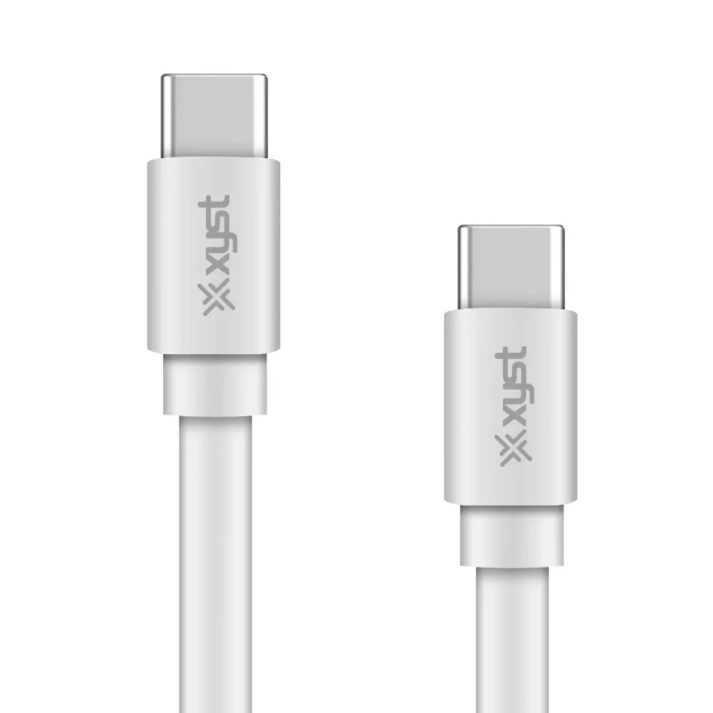 Xyst Flat USB-C to USB-C Charge and Sync Cable 4Ft