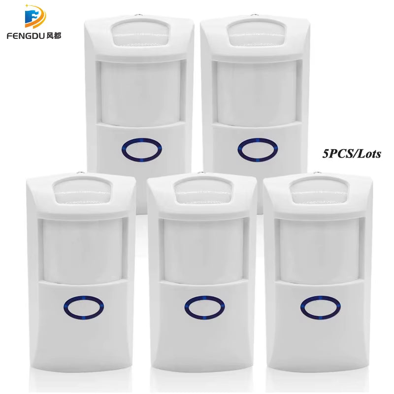 Auto PIR Sensor Dual Infrared IR Wireless Motion Detector 433Mhz RF Sensor Smart Home Automation Safety Alarm System