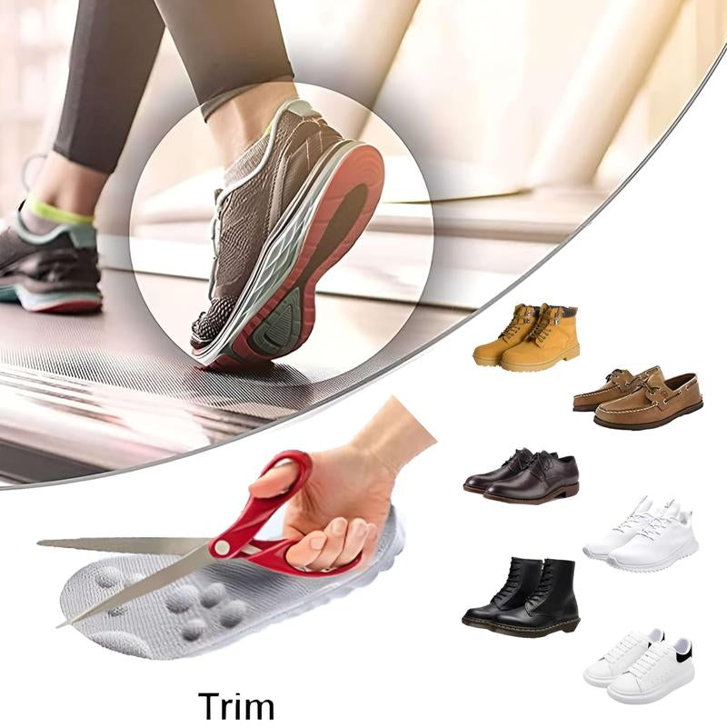 Experience Ultimate Comfort with 4D Cloud Insoles for Men and Women – Anti-Fatigue, Shock Absorbing, Foot Pain Relief!